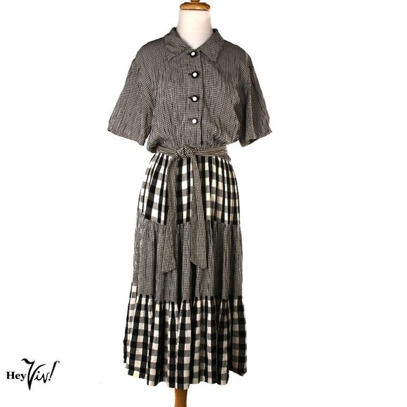 Leslie Fay Dresses & Skirts - Vintage B & W Leslie Fay Dress for Lord & Taylor